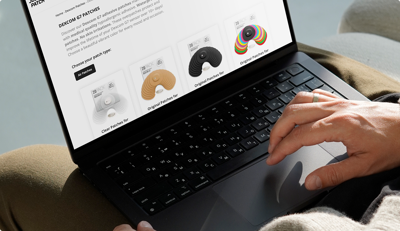 Distributor program shown on a laptop