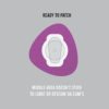 Non Sticky Freestyle Libre & Medtronic Guardian | Purple Patch