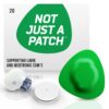 Original Patches for Freestyle Libre 1 & 2 | Medtronic | Lingo - Green - 20 pack