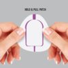 Hold and pull Dexcom or MiaoMiao Libre | Pink Patch