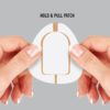 Hold and pull Dexcom or MiaoMiao Libre | Beige Patch
