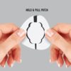 Hold and pull Freestyle Libre & Medtronic Guardian | Black Patch