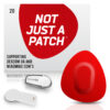 Original Patches for Dexcom G6 & MiaoMiao - Red - 20 pack