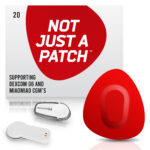 Original Patches for Dexcom G6 & MiaoMiao – Red – 20 pack