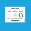 Original Patches for Dexcom G6 & MiaoMiao - Green - 20 pack