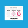 Original Patches for Dexcom G6 & MiaoMiao - Pink - 20 pack