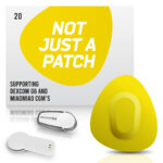 Original Patches for Dexcom G6 & MiaoMiao – Yellow – 20 pack