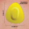 Original Patches for Dexcom G6 & MiaoMiao - Yellow - 20 pack