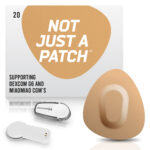 Original Patches for Dexcom G6 & MiaoMiao – Beige – 20 pack