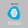 Original Patches for Freestyle Libre 1 & 2 | Medtronic | Lingo - Blue - 20 pack