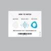 Original Patches for Freestyle Libre 1 & 2 | Medtronic | Lingo - Blue - 20 pack