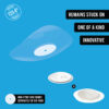 Clear Patches for Freestyle Libre 1 & 2 | Medtronic | Lingo - 20 pack