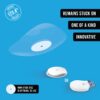 Clear Patches for Freestyle Libre 1 & 2 | Medtronic | Lingo - 20 pack