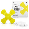 X-Patches for Freestyle Libre 1 & 2, Medtronic, Omnipod and Lingo - Yellow - 20 pack