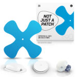 X-Patches for Freestyle Libre 1 & 2, Medtronic, Omnipod and Lingo – Blue – 20 pack