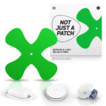 X-Patches for Freestyle Libre 1 & 2, Medtronic, Omnipod and Lingo – Green – 20 pack