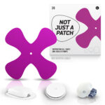 X-Patches for Freestyle Libre 1 & 2, Medtronic, Omnipod and Lingo – Purple – 20 pack