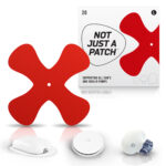 X-Patches for Freestyle Libre 1 & 2, Medtronic, Omnipod and Lingo – Red – 20 pack