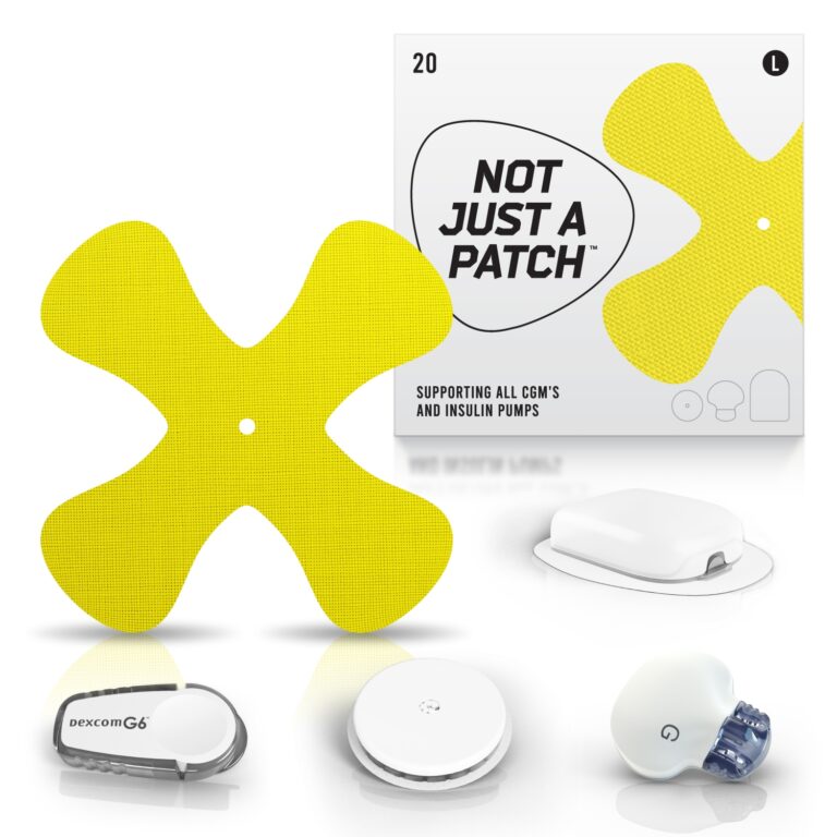 Buy X-Patch Yellow [20 pack] for CGM | Not Just a Patch