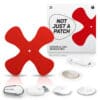 X-Patches for Freestyle Libre 1 & 2, Medtronic, Omnipod and Lingo - Red - 20 pack