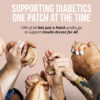 skin adhesive barrier wipes for CGM users