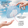 Air Patches for Freestyle Libre 1 & 2 | Medtronic | Lingo - Blue - 20 pack