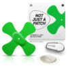 X-Patches for Freestyle Libre 1 & 2, Medtronic, Omnipod and Lingo - Green - 20 pack