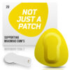 Original Patches for Dexcom G6 & MiaoMiao - Yellow - 20 pack