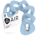 Air Patches for Dexcom G6 – Blue – 20 pack