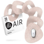 Air Patches for Dexcom G6 – Tan – 20 pack