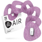 Air Patches for Dexcom G6 – Purple – 20 pack