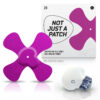 X-Patches for Freestyle Libre 1 & 2, Medtronic, Omnipod and Lingo - Purple - 20 pack