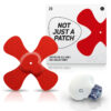X-Patches for Freestyle Libre 1 & 2, Medtronic, Omnipod and Lingo - Red - 20 pack