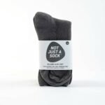 Not Just a Sock – Volcanic Glass Grey