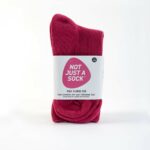 Not Just a Sock – Pink Flambe Red