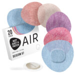 Air Patches for Dexcom G7, ONE+, Stelo CGM – Multicolour – 20 pack