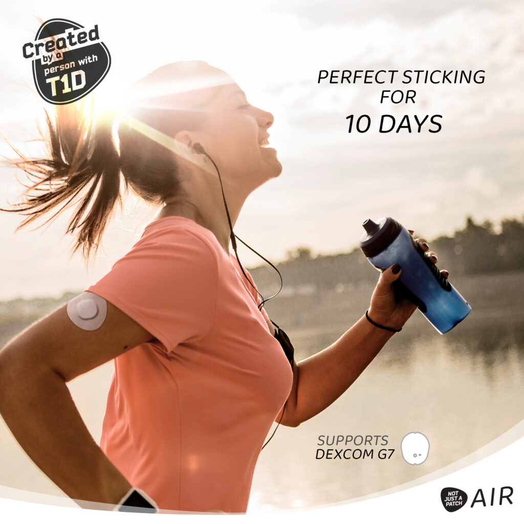 Air Patches for Dexcom G7, ONE+, Stelo CGM - Beige - 20 pack | Not Just ...