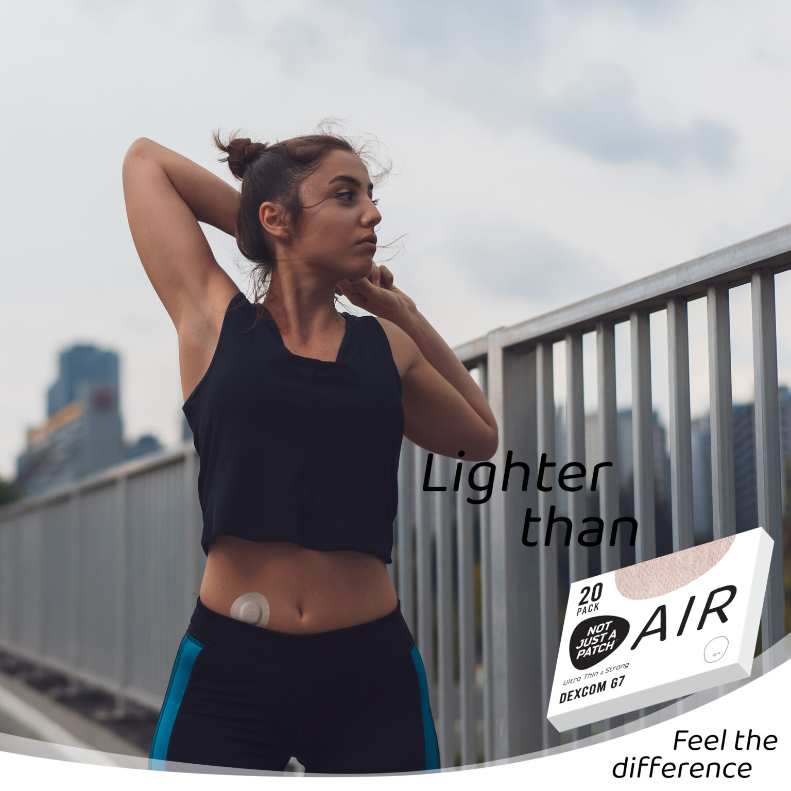 Air Patches for Dexcom G7, ONE+, Stelo CGM - Beige - 20 pack | Not Just ...