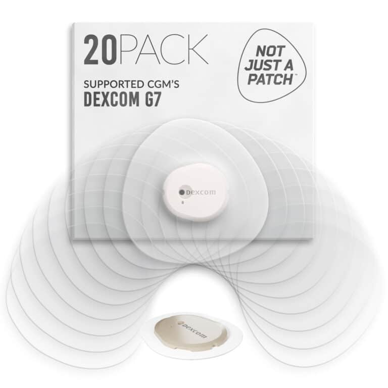 Dexcom G7 Patches - Waterproof Overpatches |Not Just a Patch