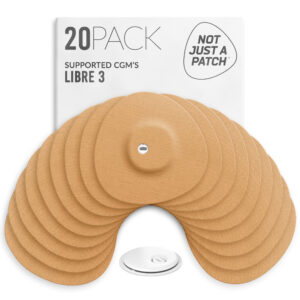 Original Patches for Freestyle Libre 3 - Beige - 20 pack
