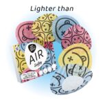Air Smiley Patches for Freestyle Libre 1 and 2, Medtronic, Lingo, Simplera – Multicolor – 10 pack