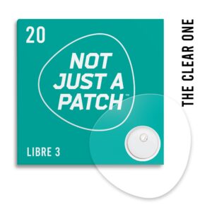 Clear Patches Cutout for Libre 3 - 20 pack