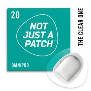 Clear Patches Cutout for Omnipod - 20 pack