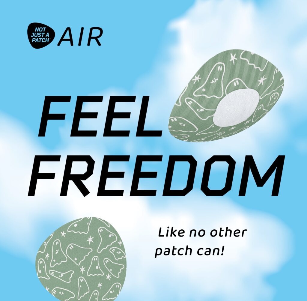 NJAP x Thrivabetic - Air Patches for Dexcom G7, Libre 3, ONE+, Stelo ...