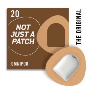 Original Patches Cutout for Omnipod - Beige - 20 pack
